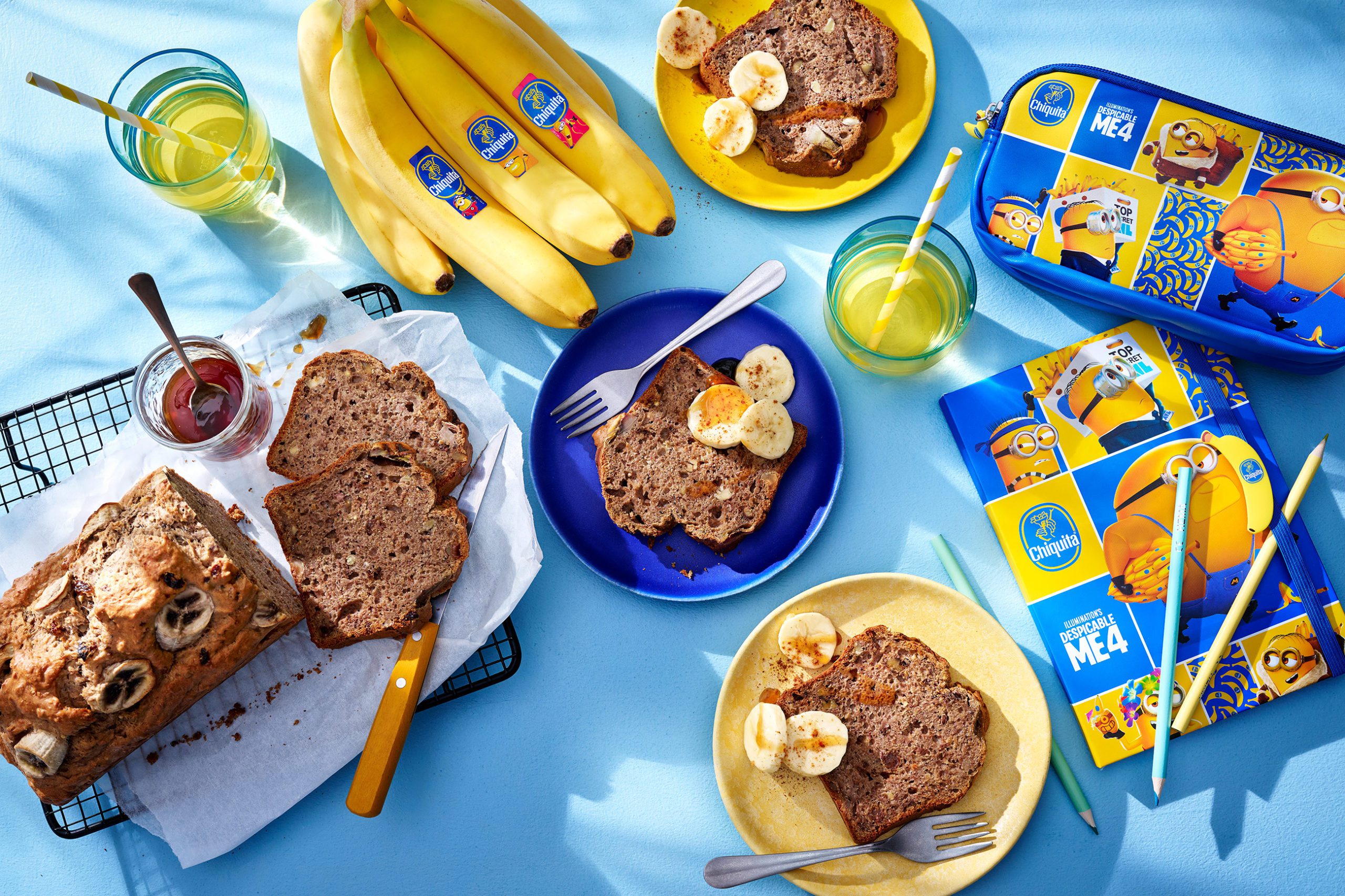 Pan de plátano Chiquita para después de la escuela